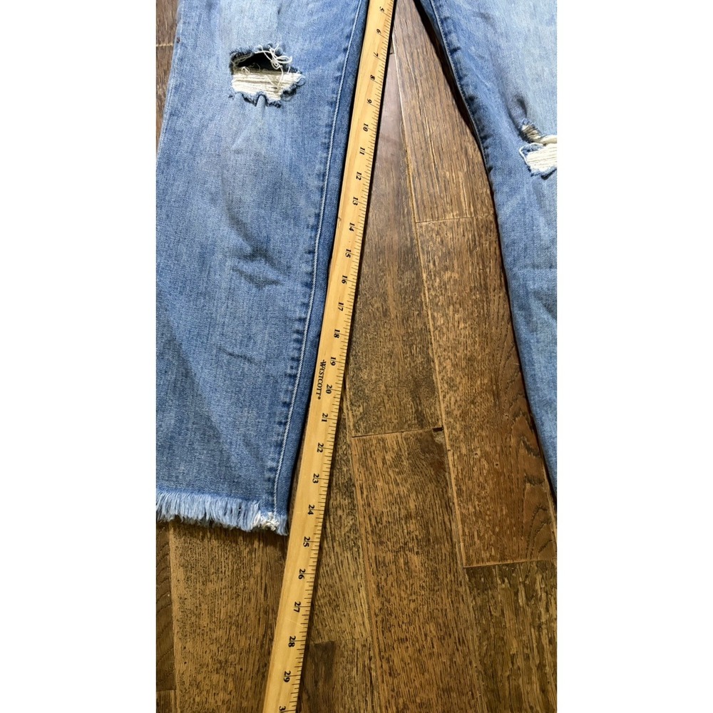 Madewell Women's The Perfect Vintage Jeans Light Wash Distressed Denim Size 28 - Picture 3 of 7